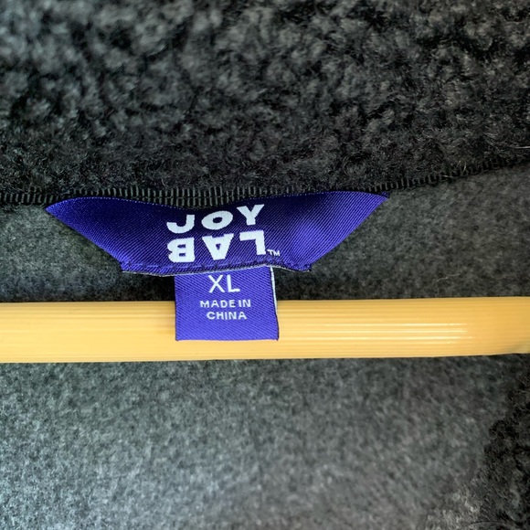 NWOT. Joy lab plush zip up fleece jacket - Picture 5 of 8